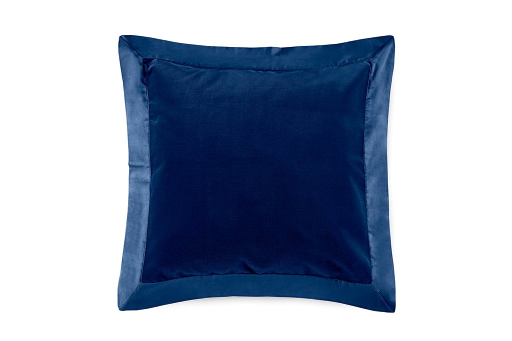Amalia Cirrus Velvet Pillowcase - Navy
