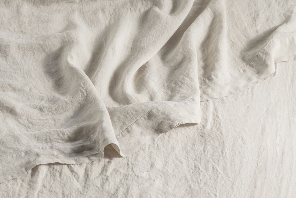 Bedfolk Linen Flat Sheet - Clay