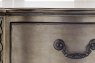 Georgian Silver Leafed Bedside Table Chest