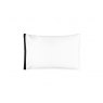 Amalia Prado Standard King Pillowcase - White-Black