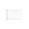 Amalia Prado Standard King Pillowcase - White-Cool Grey