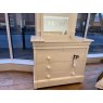 Louis Paneled Dressing Chest with Mirror - Ex Display