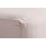 Bedfolk Relaxed Cotton Fitted Sheet - Rose