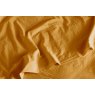 Bedfolk Relaxed Cotton Flat Sheet - Ochre