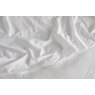 Bedfolk Relaxed Cotton Flat Sheet - Snow