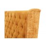 TEMPUR® Arc™ Adjustable Bed with Luxury Headboard - Gold-Mustard