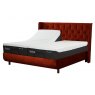 TEMPUR® Arc™ Adjustable Bed with Luxury Headboard - Red Copper