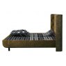 TEMPUR® Arc™ Adjustable Bed with Luxury Headboard - Green