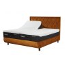TEMPUR® Arc™ Adjustable Bed with Quilted Headboard Gold