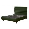 TEMPUR® Arc™ Static Disc Bed with Vectra Headboard Dark Green