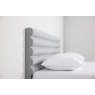 TEMPUR® Arc™ Static Disc Bed with Vectra Headboard Stone Grey