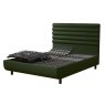 TEMPUR® Arc™ Adjustable Bed with Vectra Headboard Dark Green