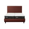 TEMPUR® Arc™ Adjustable Bed with Vertical Headboard Copper Red