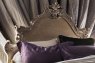 Versailles Silver Leafed Bed