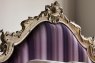 Versailles Leafed Upholstered Bed
