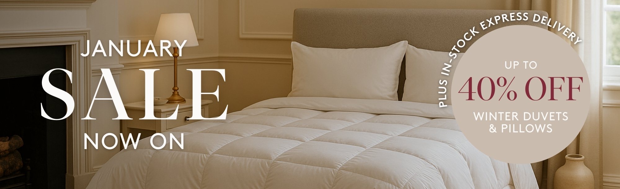 And So To Bed January Sale 2026 - 40% Off Bedding Winter Duvets and Pillows