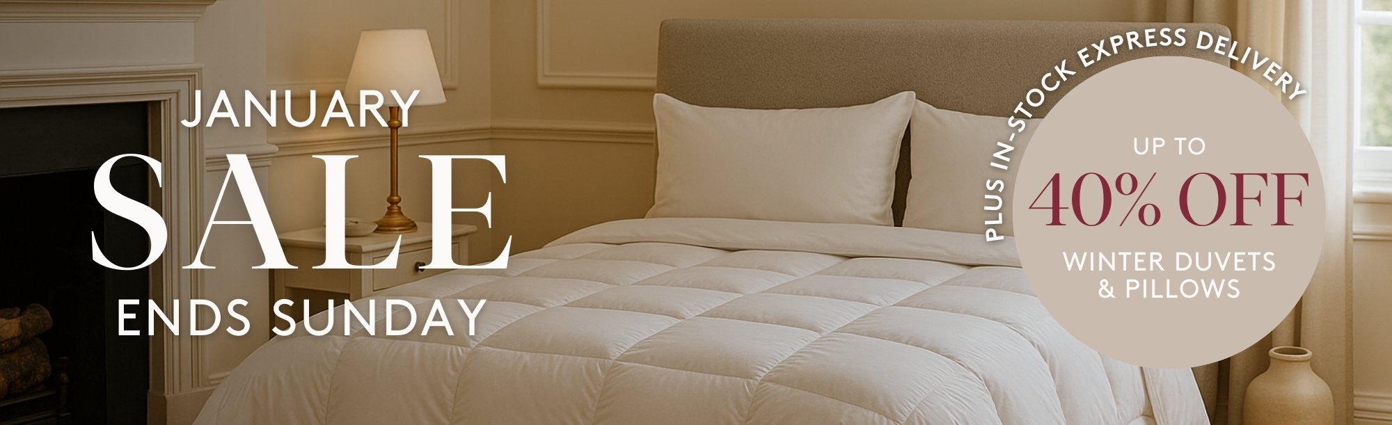 And So To Bed January Sale 2026 - 40% Off Bedding Winter Duvets and Pillows
