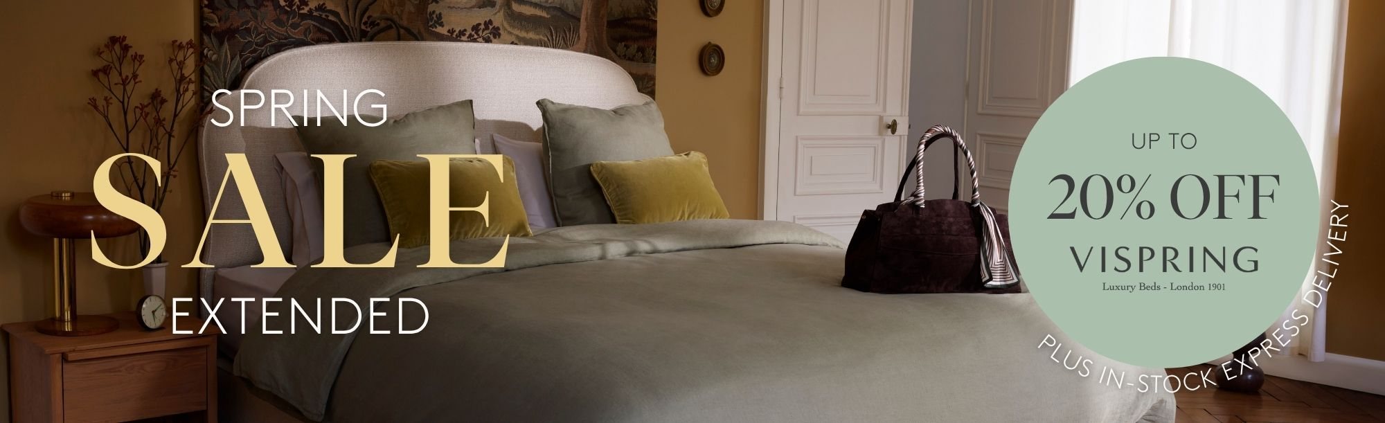 And So To Bed - Up To 20% off Vispring