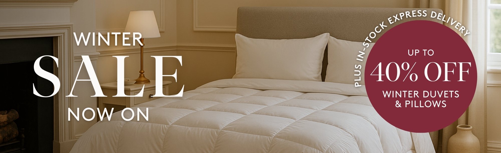 And So To Bed Boxing Day Sale Offers - 40 Off Winter Duvets and Pillows