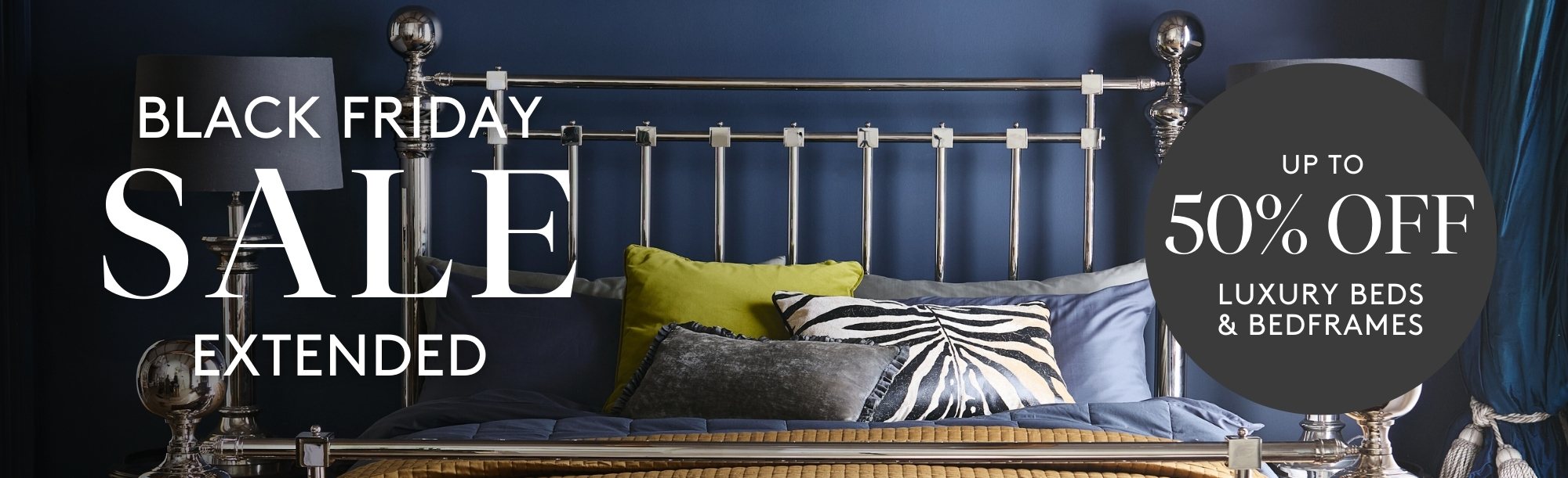 And So To Bed Black Friday Sale Extended - Up to 50% Off Luxury Beds & Bedframes