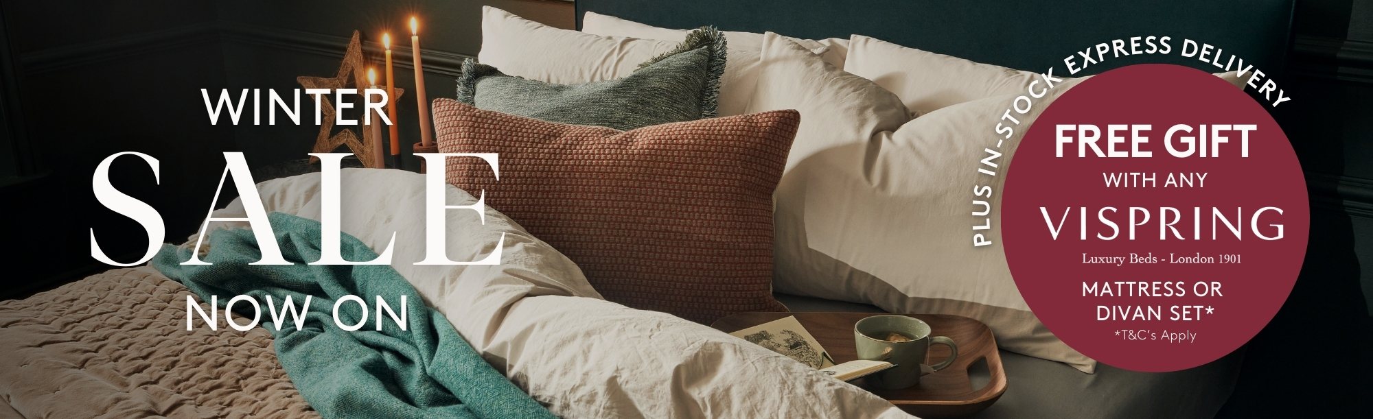 Free Vispring Gift With Purchase Offer