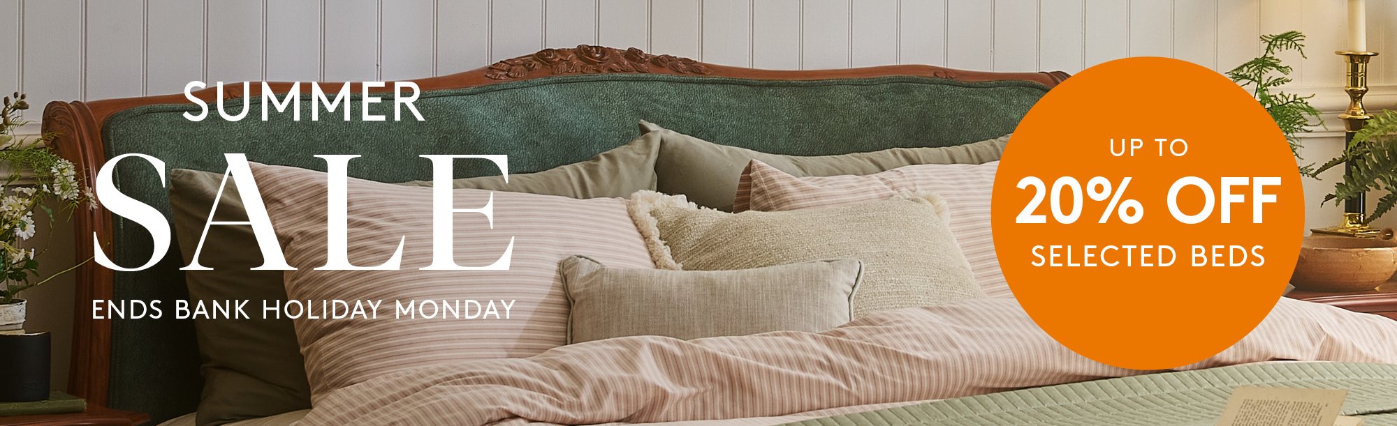 And So To Bed Summer Sale - 20 Off Beds & Bedframes