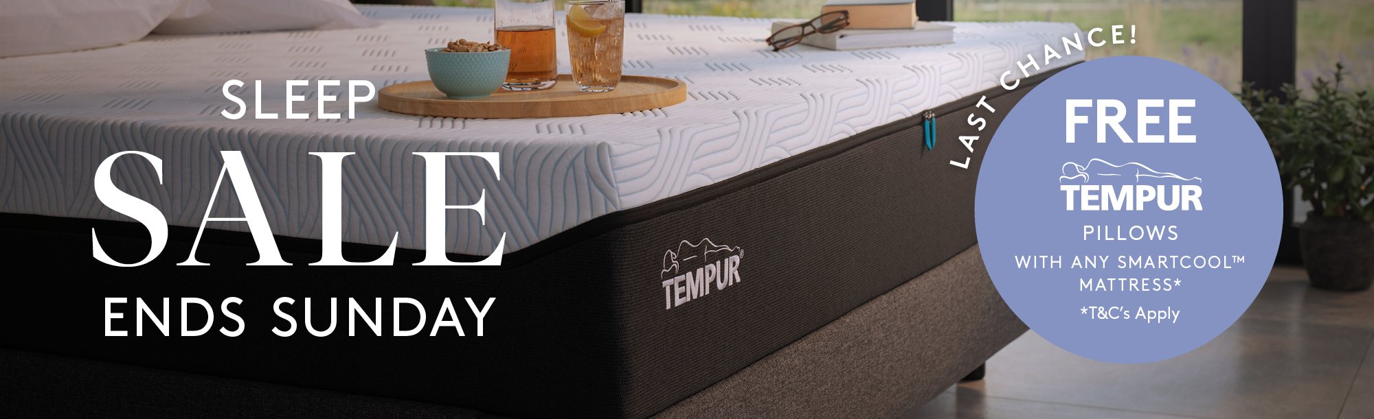 And So To Bed Sleep Sale Free Tempur Pillows
