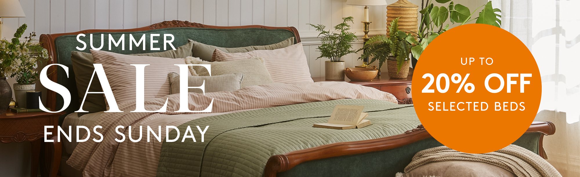 And So To Bed Summer Sale - 20 Off Beds & Bedframes