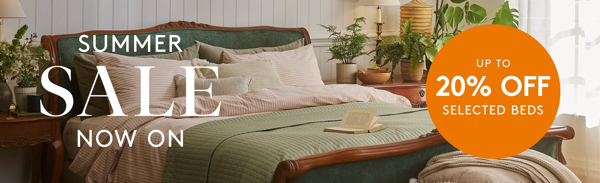 And So To Bed Summer Sale - 20 Off Beds & Bedframes