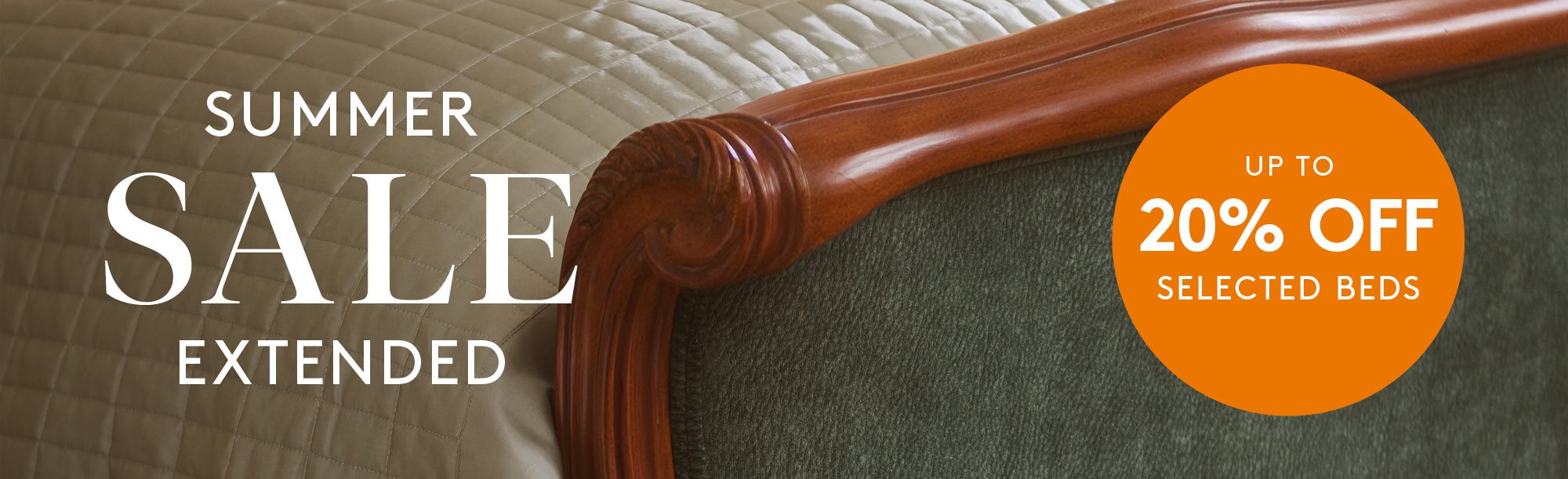 And So To Bed Summer Sale - 20 Off Beds & Bedframes