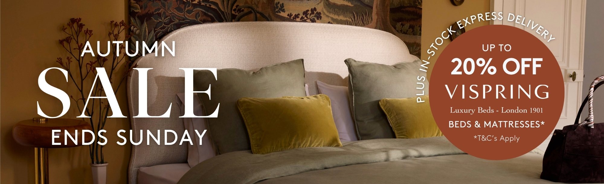 And So To Bed Sleep Sale - 20 Off Vispring Beds & Mattresses Plus Express Delivery