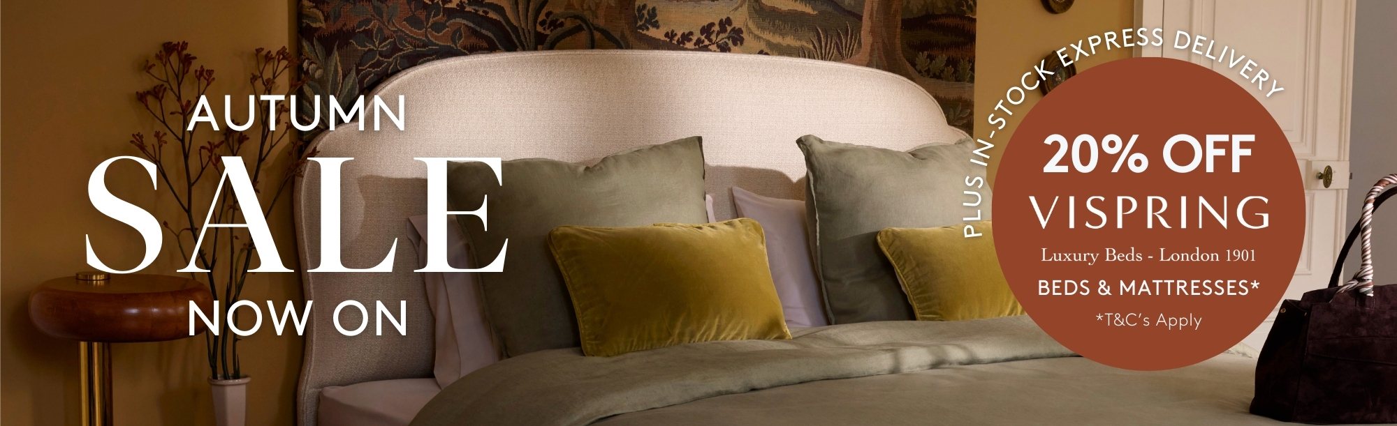 And So To Bed Sleep Sale - 20 Off Vispring Beds & Mattresses Plus Express Delivery