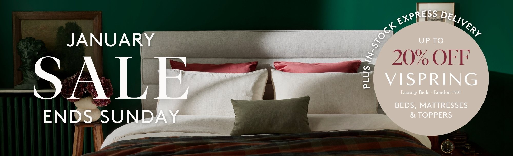 And So To Bed January Sale 2026 - 20 Off Vispring Beds & Mattresses Plus Express Delivery