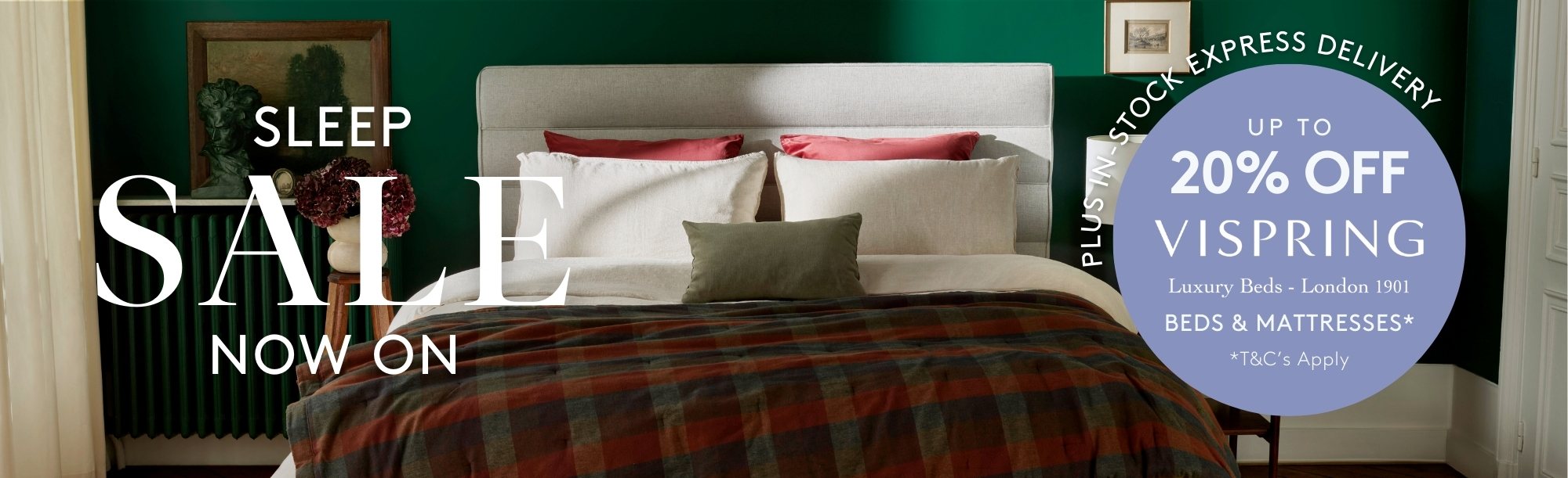 And So To Bed Sleep Sale - 20 Off Vispring Beds & Mattresses Plus Express Delivery