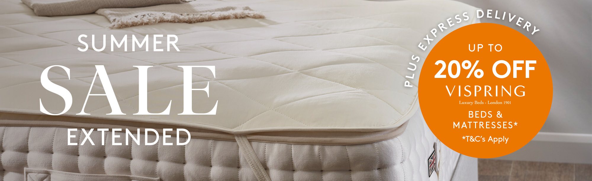 And So To Bed Summer Sale - 20 Off Vispring Beds & Mattresses Plus Express Delivery