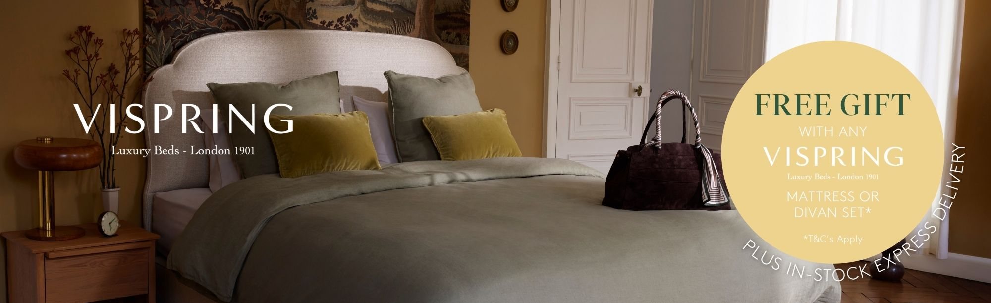 And So To Bed - Free Gift with Vispring Purchase Offer