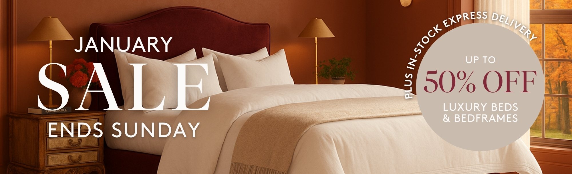 And So To Bed January Sale 2026 - 50% Off Beds & Bedframes