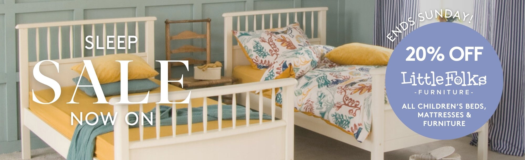 And So To Bed Sleep Sale - 20% Off All Childrens Beds Mattresses and Furniture