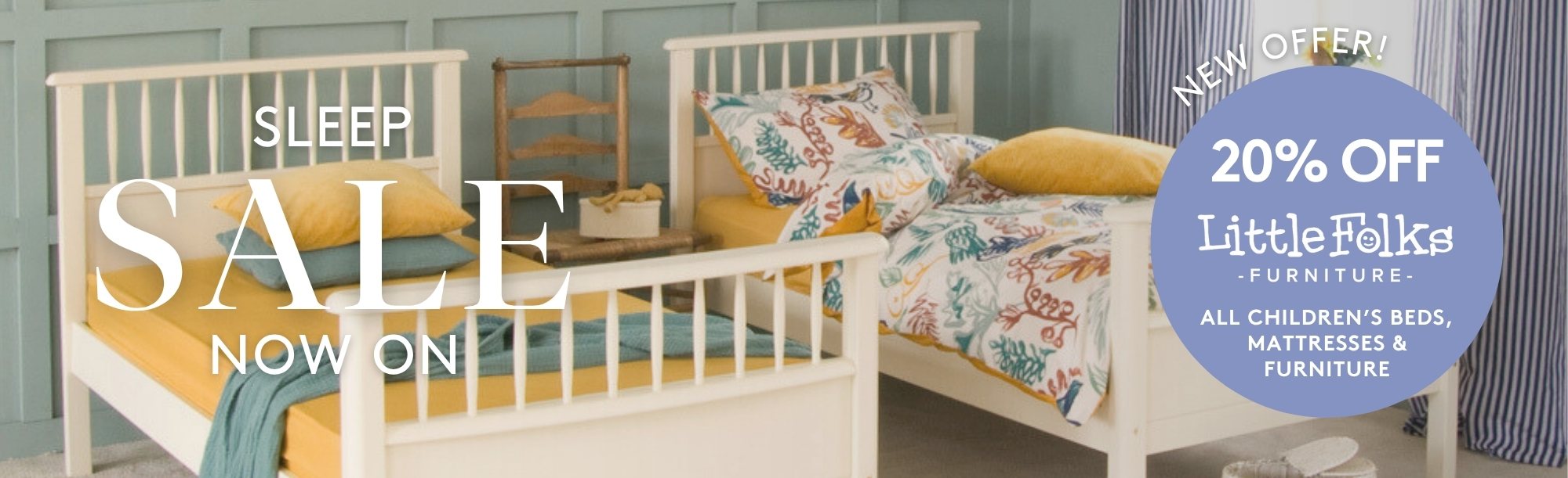 And So To Bed Sleep Sale - 20% Off All Childrens Beds Mattresses and Furniture