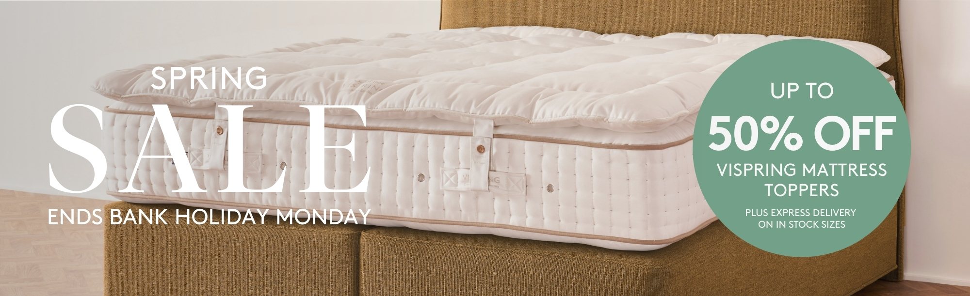 Up To 50% Off Vispring Mattress Toppers