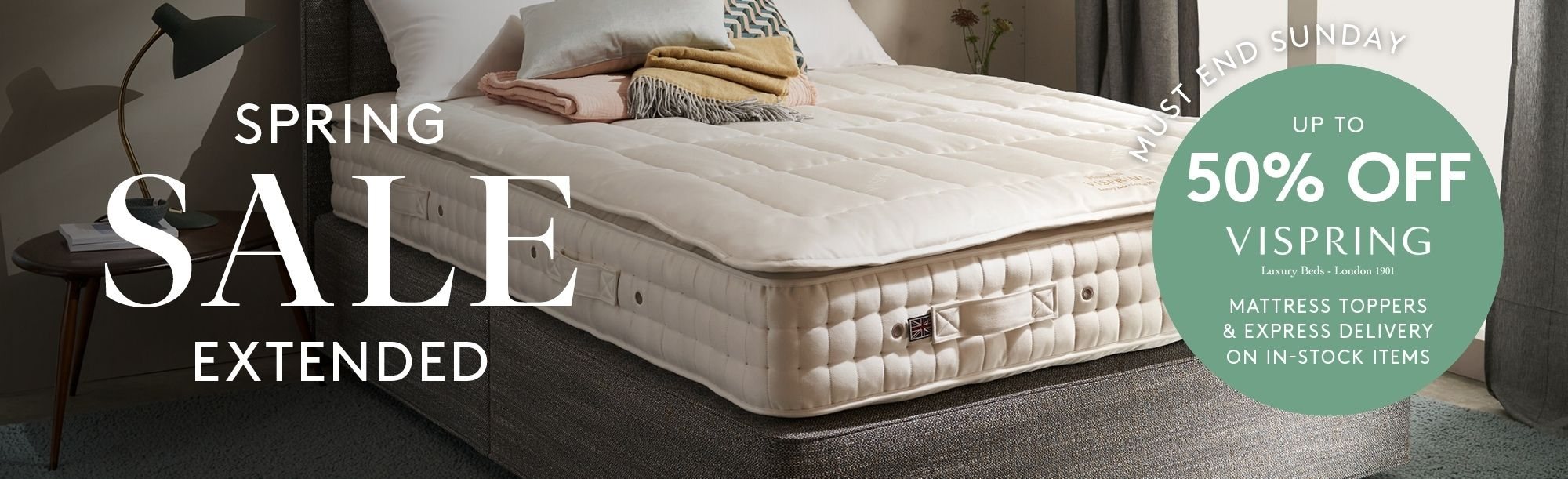 Up To 50% Off Vispring Mattress Toppers
