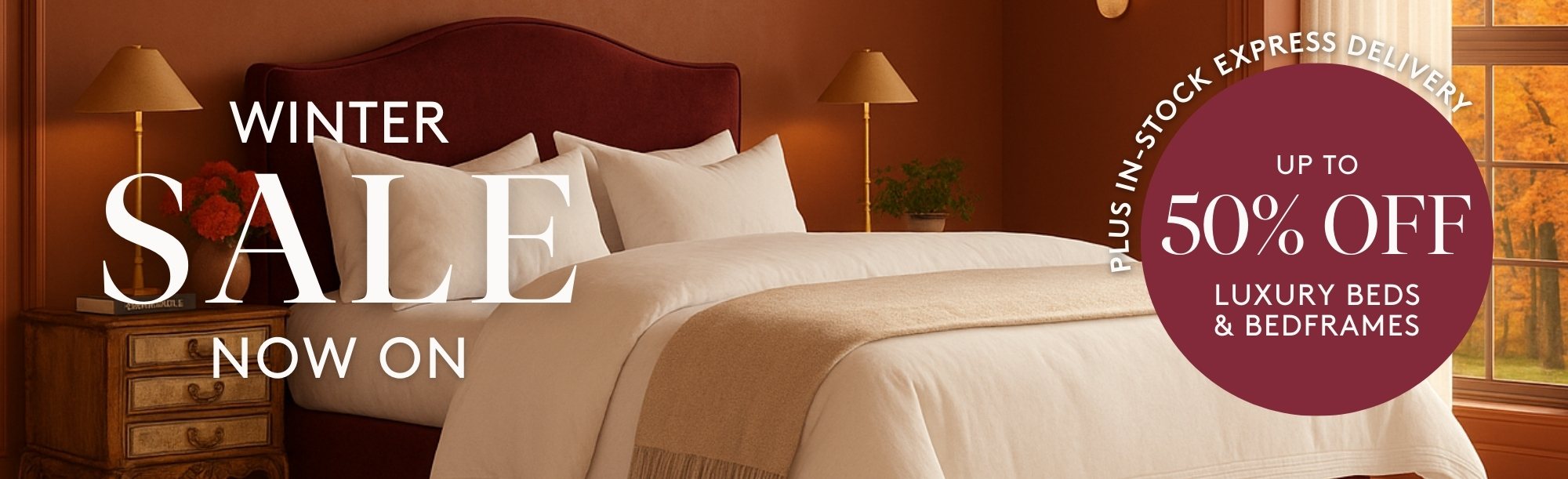 And So To Bed Boxing Day Sale - 50% Off Beds & Bedframes