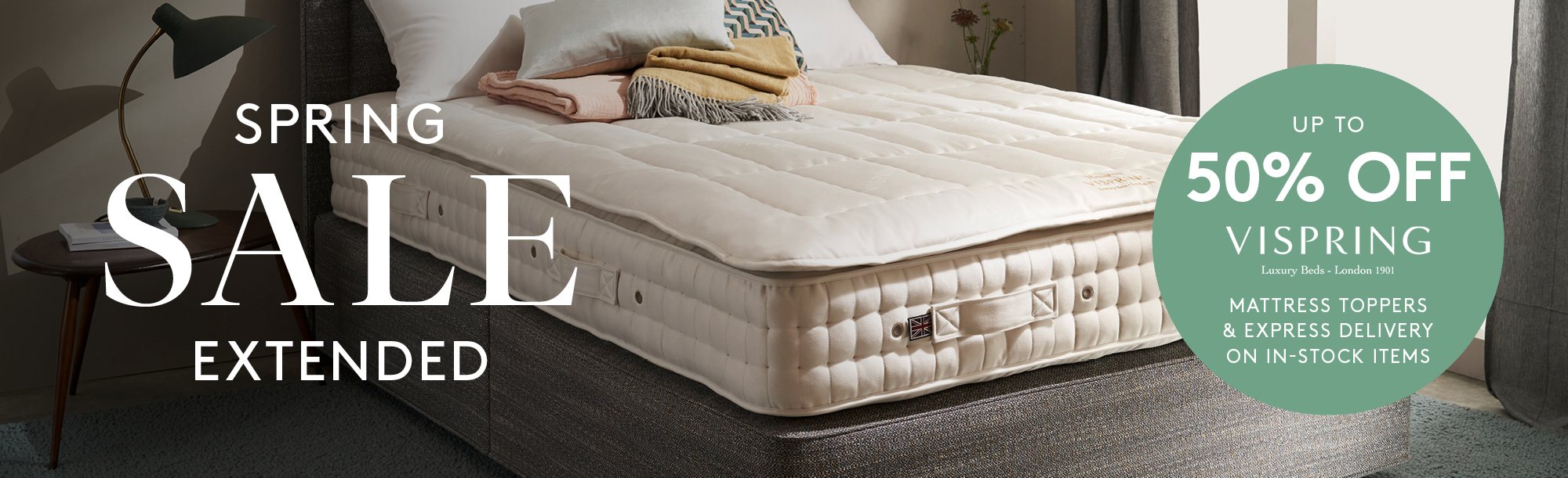 Up To 50% Off Vispring Mattress Toppers