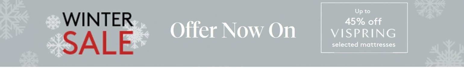 Vispring Early Bird Winter Sale