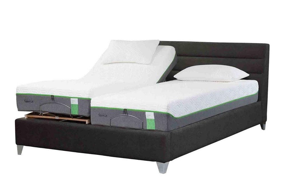 TEMPUR® Genoa Adjustable Massage Bed Adjustable Beds And So To Bed
