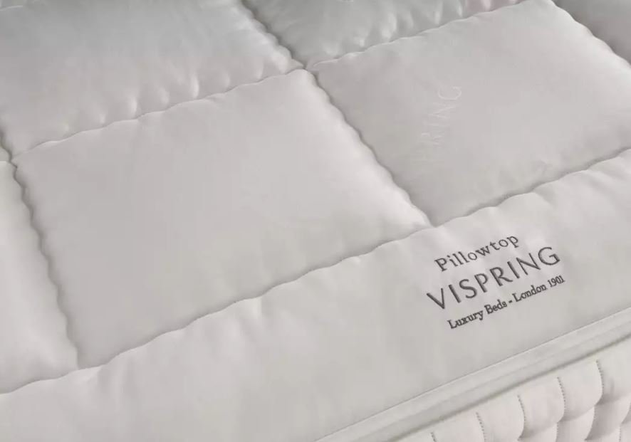 Vispring Heaven Mattress Topper King And So To Bed