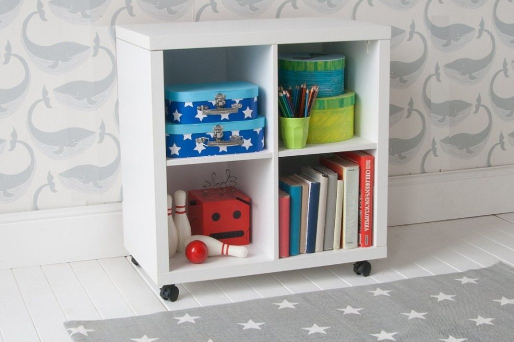 Cubix Children's Mid Sleeper With Bookcase & Roll Out Desk | And So To Bed