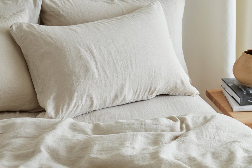 Belgian linen deals pillow cases