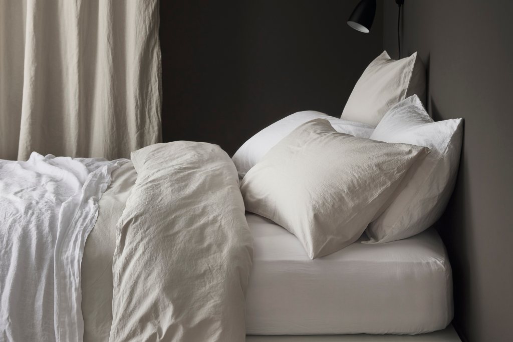 Buy 100% Cotton Double Bedsheets Online – The White Moss