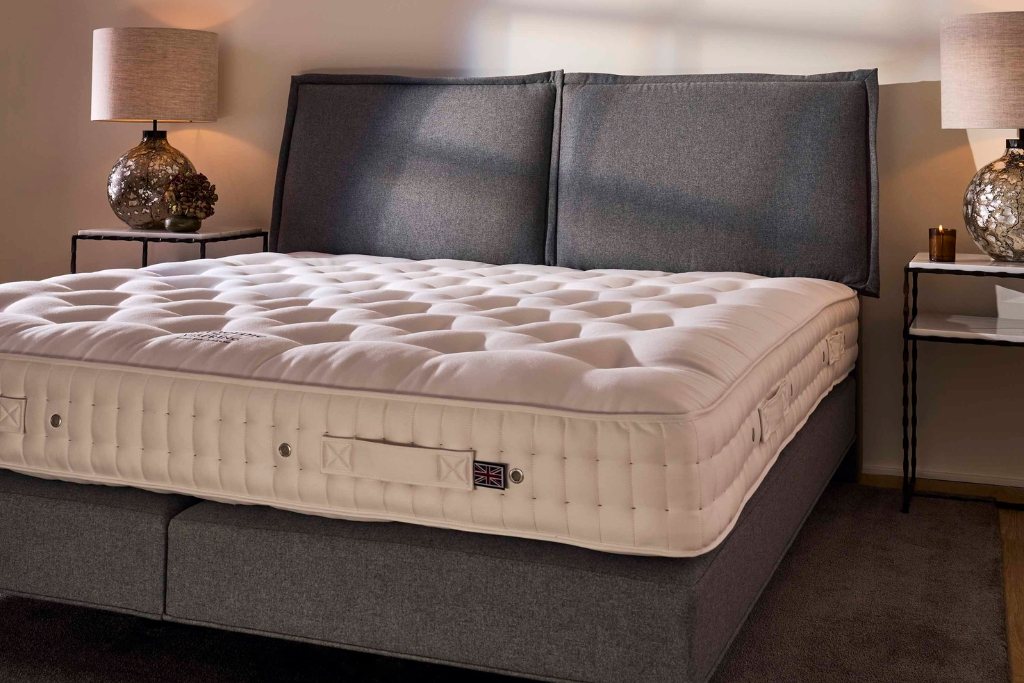 Weespring Bed Vispring Katherine Bed | Contemporary Floating Bed Set | And So To Bed